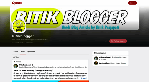 ritikblogger.quora.com