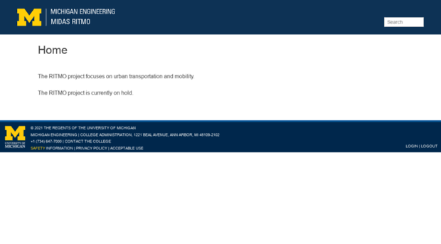 ritmo.engin.umich.edu