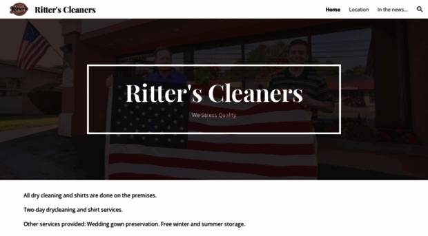 ritterscleaners.com