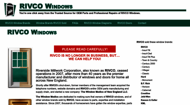 rivcowindows.com