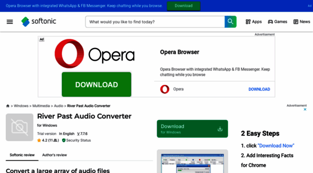 river-past-audio-converter.en.softonic.com