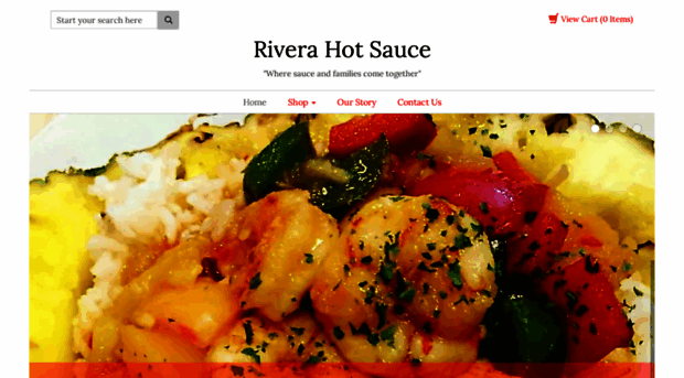 riverahotsauce.com