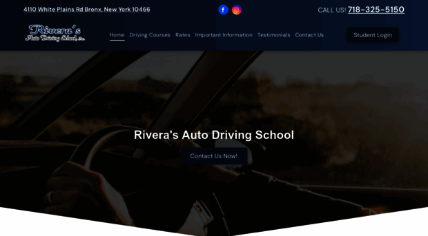 riverasdrivingschool.com