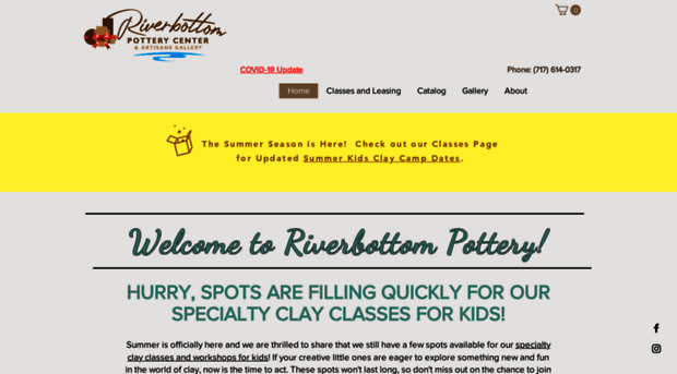 riverbottompottery.com