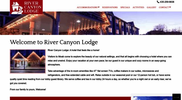 rivercanyonlodge.com