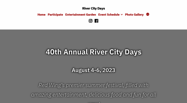 rivercitydays.org