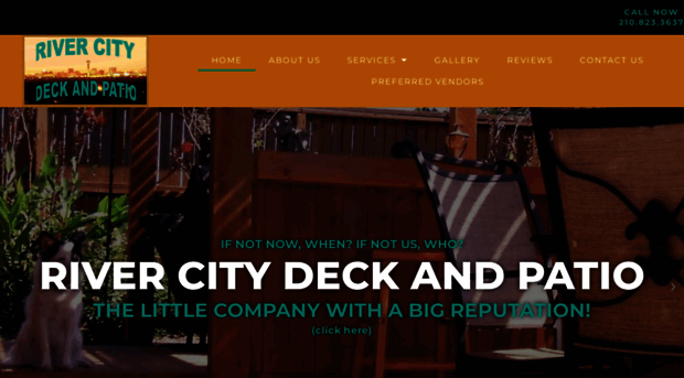 rivercitydeckandpatio.com