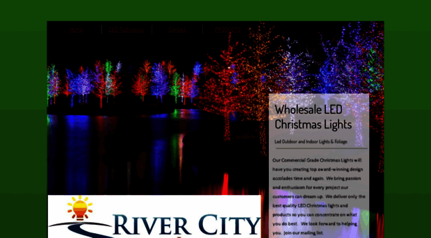 rivercitylights.com