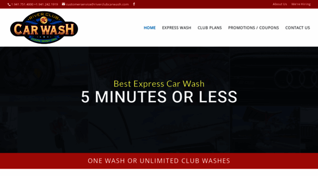 riverclubcarwash.com