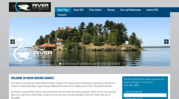 rivercustomcanvas.com