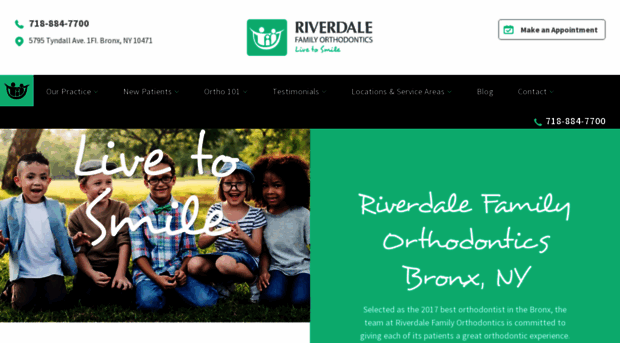 riverdalefamilyortho.com