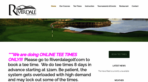 riverdalegolf.com