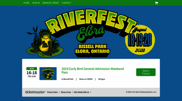 riverfestelora.frontgatetickets.com