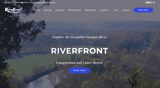 riverfrontcampcanoe.com