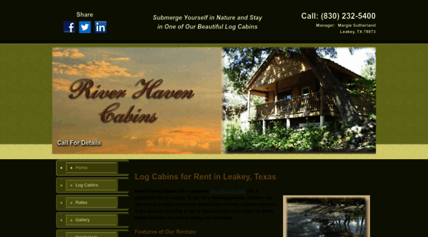 riverhavencabins.com