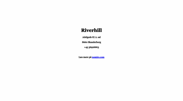 riverhill.dk