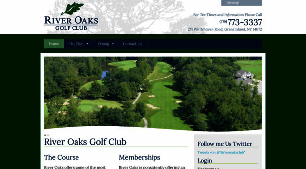 riveroaks-golfclub.com