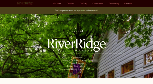 riverridgewinery.com