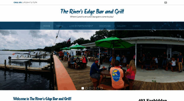riversedgebarandgrill.com