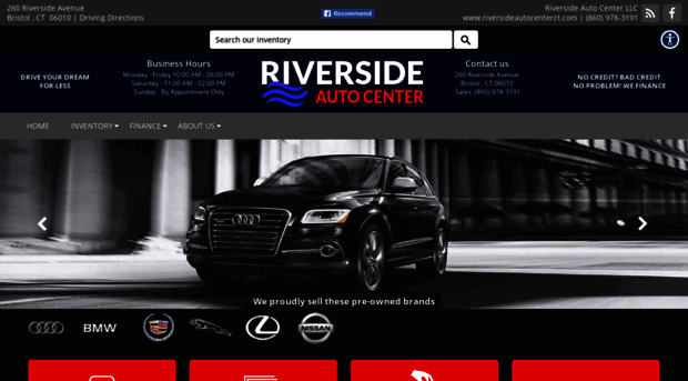 riversideautocenterct.com