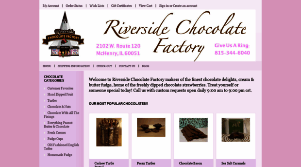 riversidechocolatefactory.com