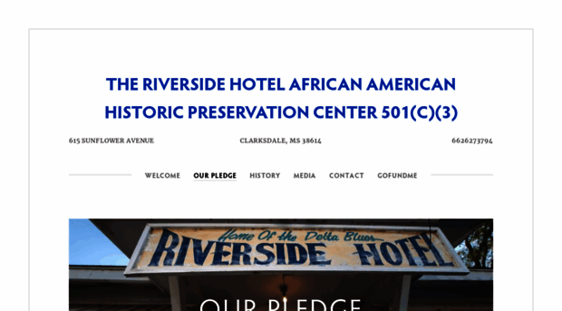 riversideclarksdale.com