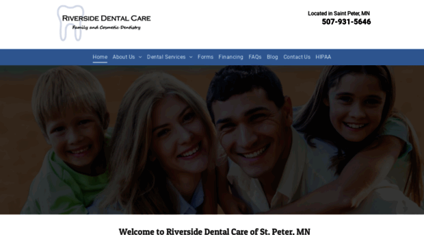 riversidedentalcarestpeter.com