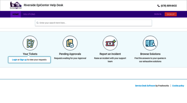 riversideepicenter.freshservice.com
