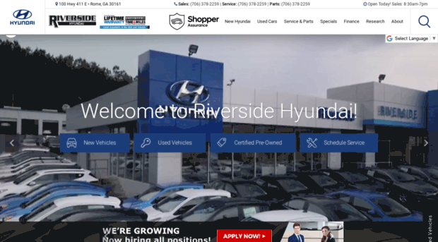 riversidehyundaiofrome.com