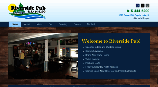 riversidepubburtonsbridge.com