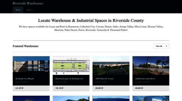 riversidewarehouses.com