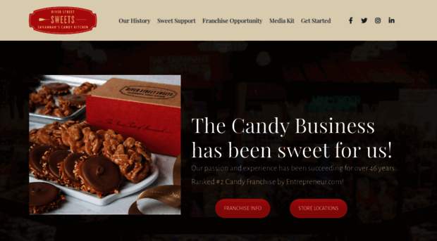 riverstreetcandyfranchise.com