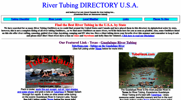 rivertubing.info