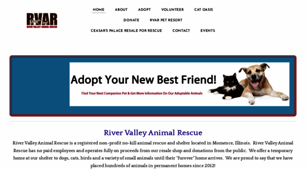 rivervalleyanimalrescue.org