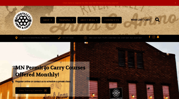 rivervalleyarms.com