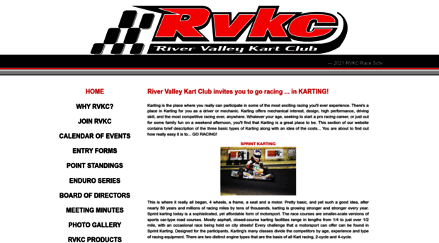 rivervalleykartclub.com