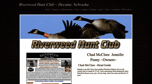 riverweedhuntclub.com