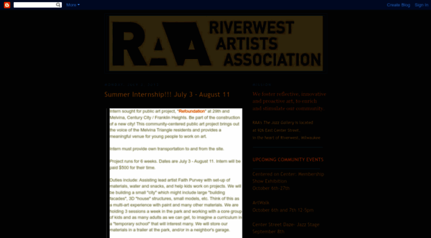 riverwestartistassociation.blogspot.com