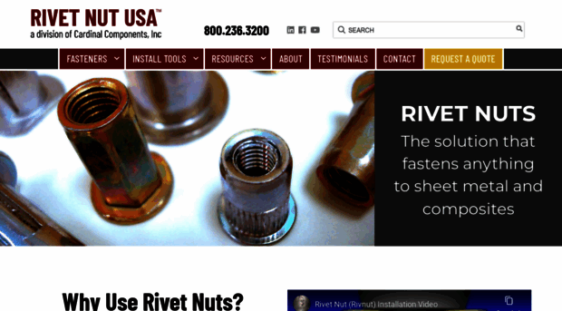 rivetnutusa.com