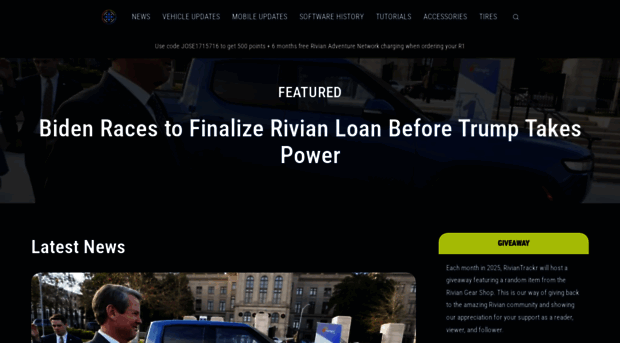 riviantrackr.com