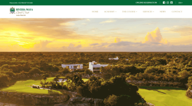 rivieramaya-golfclub.com