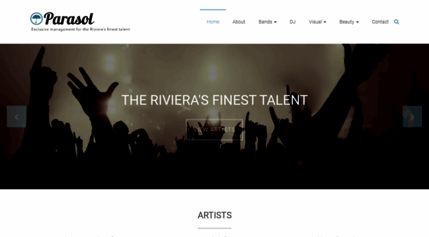 rivierapartybands.com