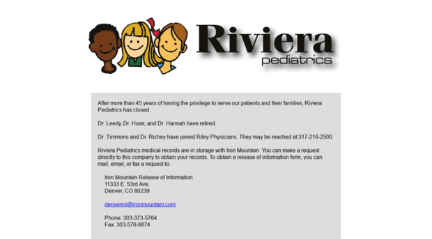 rivierapediatrics.com