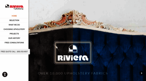 rivierareupholstery.com