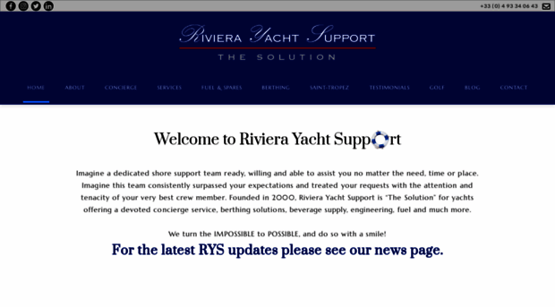 rivierayachtsupport.com