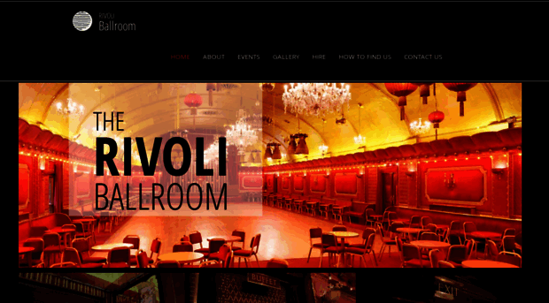 rivoliballroom.com