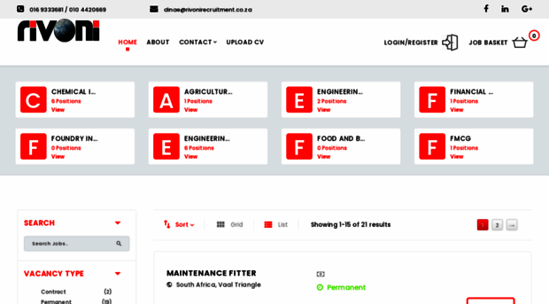 rivonirecruitment.co.za