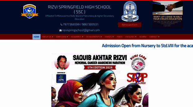 rizvispringfieldssc.edu.in