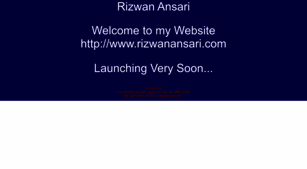 rizwanansari.com