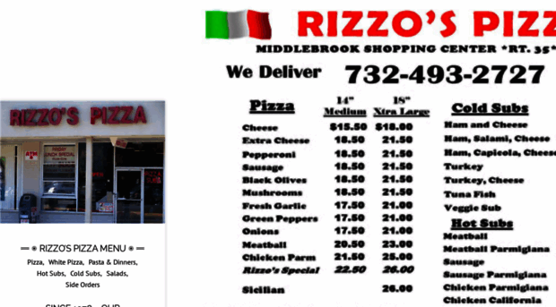 rizzospizza.com